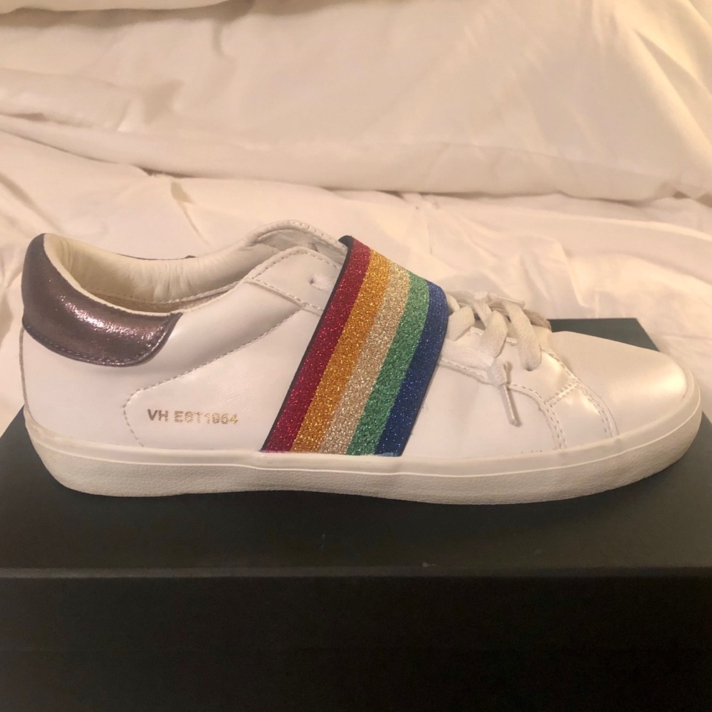 Vintage Havana Rainbow Lace Up Sneaker 7.5